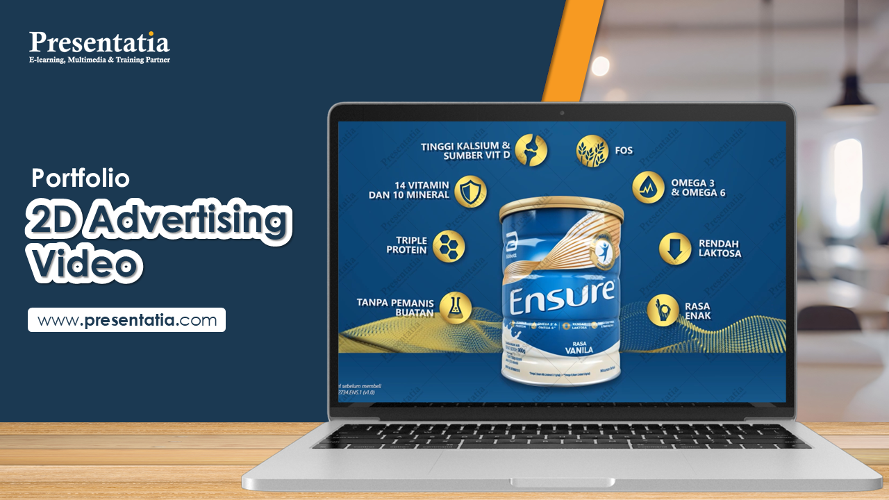 2D Advertising Video - Ensure by Presentatia.com