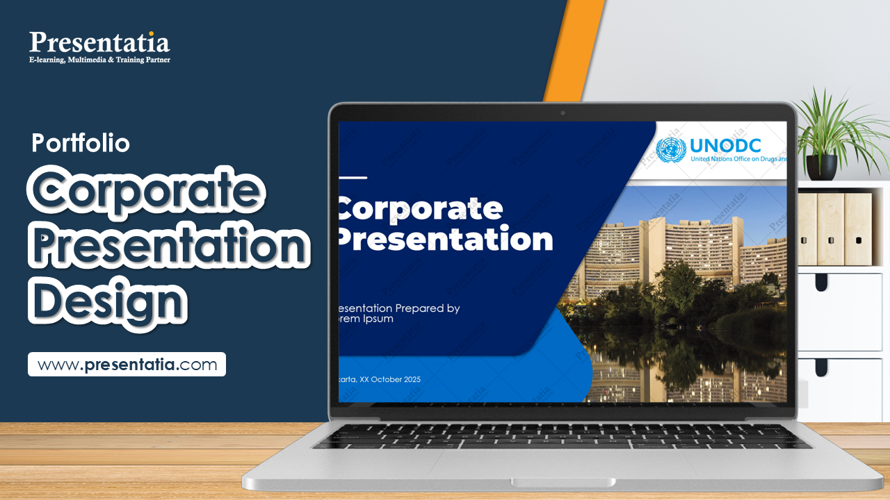 Corporate Presentation Design - UNODC by Presentatia.com