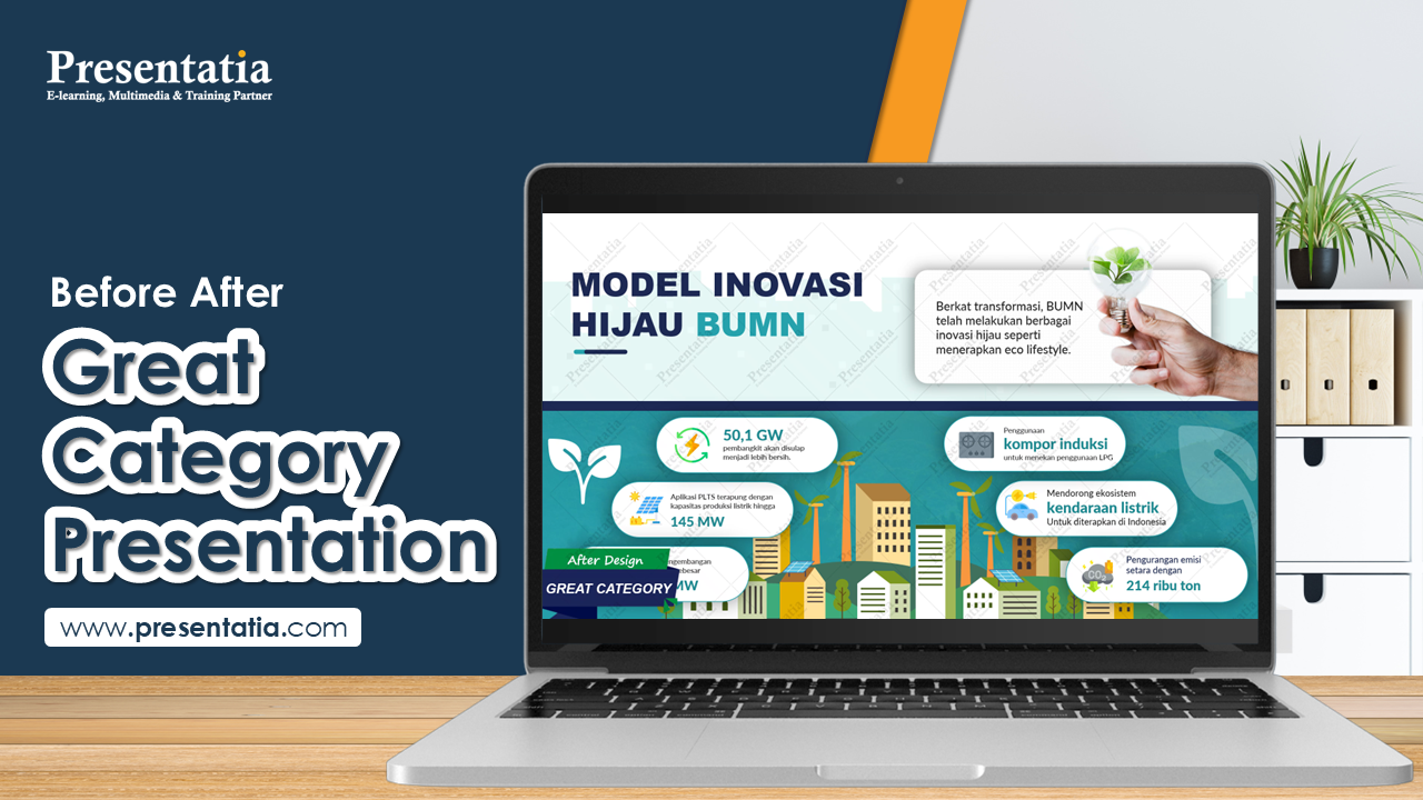 Powerpoint Design Before After - Great Category